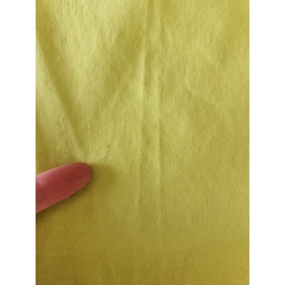 NWD Anthropologie Maeve The Colette Wide Leg Crop Pants Size 31 CHARTREUSE - Picture 7 of 13